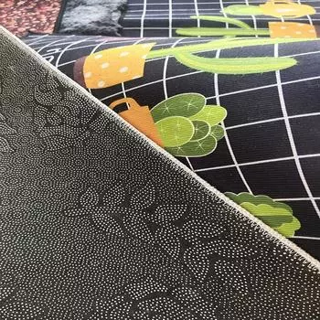 Коврик для кухни, впитывающий нескользящий коврик для дома, коврик для входа с изображением мультфильмов, одеяло для спальни, коврик для окна с милыми животными 40*60CM