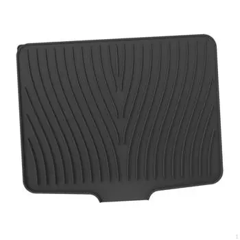 Коврик для кухонной раковины, сушилка для посуды, дренаж, термостойкий, легко моется, протектор для чёрный