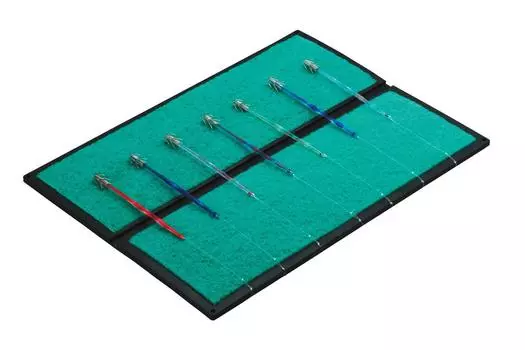 Коврик для механического завода Daiichi Seiko Anywhere Horn Mat 2 комплекта 04230 черный 300 мм x 400 мм чёрный