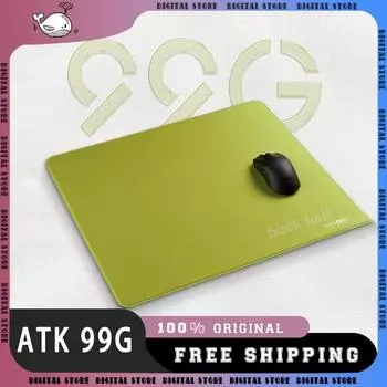 Коврик для мыши Atk 99g Carbon, противоскользящий коврик, механическая клавиатура, игровой коврик для мыши Xsoft, киберспорт, индивидуальные аксессуары для геймеров для подарков 490x420x5mm