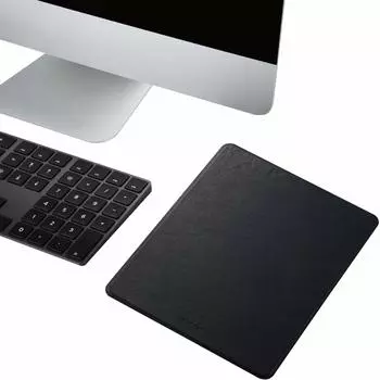 Коврик для мыши ELECOM из сплит-кожи, размер XL, черный MP-TGLBK чёрный