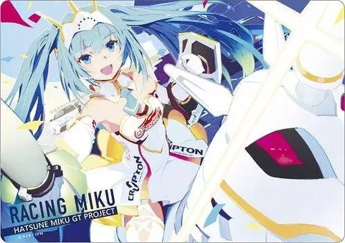 Коврик для мыши Hatsune Miku Racing 4 ver.2015