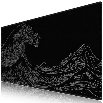 Коврик для мыши iCasso, большой игровой коврик для стола 90x40 см, водостойкий, легко моется, резиновая основа, коврик для работы, игры, офиса, дома, большой, нескользящий