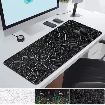 Коврик для мыши игровой коврик для мыши 31,5 X 11,8 дюймов большой коврик для мыши для клавиатуры и мыши с нескользящей резиновой основой, коврик для клавиатуры коврик для мыши для дома One Size