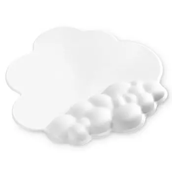 Коврик для мыши Коврик для мыши со встроенной подставкой для запястья Подушка для запястья мыши Коврик для мыши Подставка для руки Эргономика Соответствующее трение Плоская поверхность Можно мыть с белый