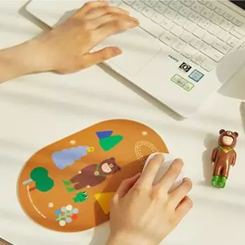 Коврик для мыши Line Friends Brown & Friends Circus Boy Band Caramel Caramel