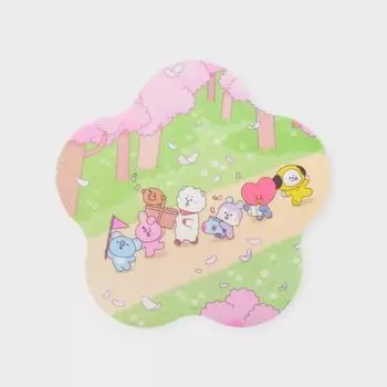 Коврик для мыши Line Friends BT21 Весенние дни