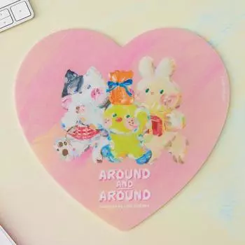 Коврик для мыши Line Friends mini -s1 розовый