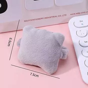 Коврик для мыши, подставка для запястья, мягкий протектор запястья, простой однотонный цвет темно-синий