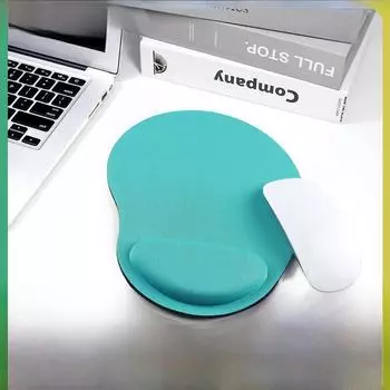 «Коврик для мыши с эффектом памяти EVA, нескользящий, для запястья, для офиса» фиолетовый