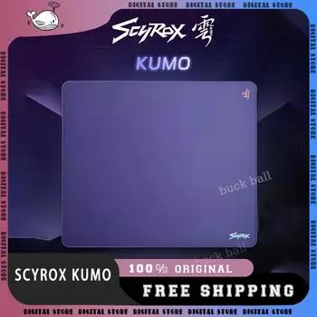 Коврик для мыши Scyrox KUMO Exquisite Surface Control Mousepad Custom Inoac SlimFlex Poron Foam Mouse Pad Short TTK Valorant CS Gamer 490mmx420mmx4mm