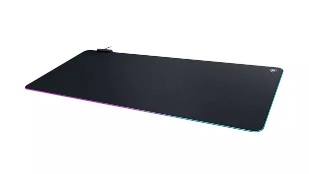 Коврик для мыши Turtle Beach Gaming Sense AIMO XXL Ultra Wide Large x 400 x RGB Illumination Авторизованный дистрибьютор (900 3,5 мм) [Японский продукт] чёрный