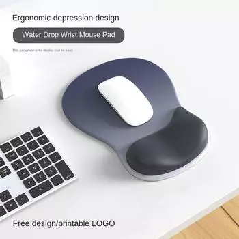 Коврик для мыши, защита запястья, подставка для поддержки руки, мужская и женская компьютерная поддержка запястья, эргономичная подставка для запястья