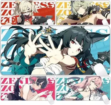Коврик для мыши Zenless Zone Zero, игровой коврик с изображением персонажей, Miyabi Hoshimi, коврик для мыши Zen Zero, товары для офиса и дома, толщина 3 мм, Miyabi Hoshimi 300 x 250 мм