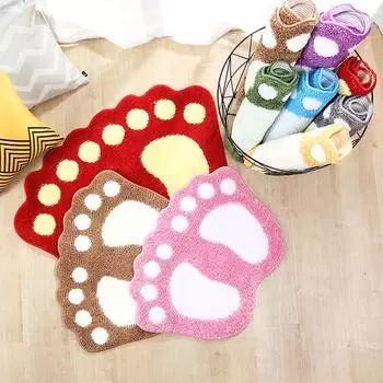 Коврик для ног, нескользящий коврик для ванной комнаты, впитывающий коврик для пола, коврик для двери дома синий