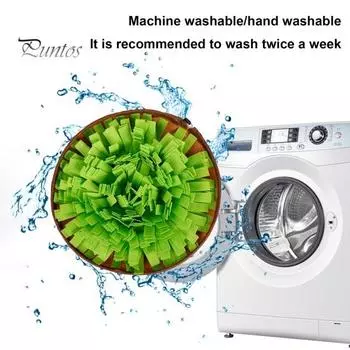 Коврик для нюханья домашних животных, портативный нескользящий дизайн, коврик для кормления кошек, складной коврик для тренировки запаха собак, товары для домашних животных серый/зелёный