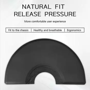 Коврик для парикмахерского кресла, нескользящий, черный, полукруглый, резиновый, коврики для парикмахерского кресла, коврики для салона красоты, парикмахерские принадлежности розы красного