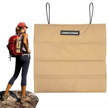 Коврик для пикника на открытом воздухе, водонепроницаемая ткань Оксфорд, подушка для сиденья для кемпинга, пикника, путешествий на открытом воздухе хаки