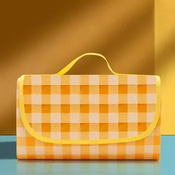 Коврик для пикника толщиной 150x200 см, влагостойкий и водонепроницаемый, для кемпинга и туризма, складной и удобный для переноски 150x200cm красный