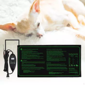 Коврик для подогрева рассады из ПВХ, зимние растения, рассадный коврик для подогрева в помещении, садоводство 20x10 дюймов 20inchx20inch