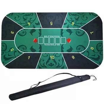Коврик для покера Hold em Mat 2 типа – Синий Зеленый / Части настольной игры, популярная корейская игра