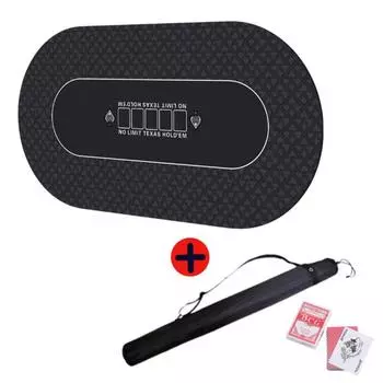 Коврик для покера в холдем, настольные фишки, набор карт, геймпад, настольная игра с игральными картами, представительная настольная игра Кореи