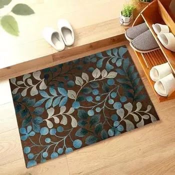 Коврик для пола 1 шт., мягкий коврик для ног из диатомовой глины, нескользящий впитывающий коврик для туалета, входной быстросохнущий коврик для двери 40X60CM