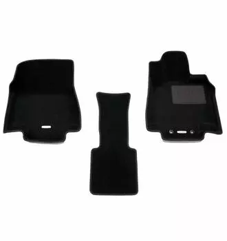 Коврик для пола Clazzio 3D, тип передней ступеньки, универсал, бензиновый автомобиль, стандартный тип, черный RP1~4 EH-2525 [5CEHA2525K] чёрный