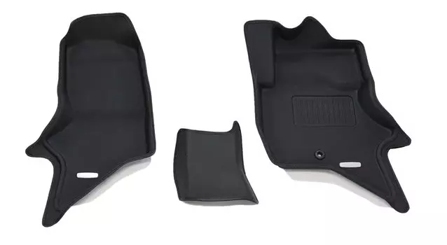 Коврик для пола Clazzio 3D, только спереди, для каждого вагона DA17W, НОВЫЙ, резиновый, черный, AS-6033 [9ABAS6033K] чёрный