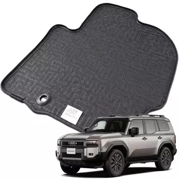 Коврик для пола Land Cruiser 250 Series с высоким бортиком, резиновый коврик, водонепроницаемый резиновый коврик для 5-местного Land Cruiser, изготовлен в Японии, матово-черный, для автомобилей после мая