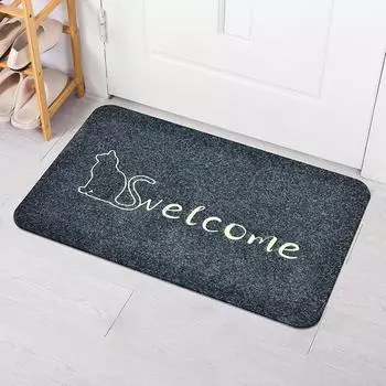 Коврик для пола на кухне, легко чистится, удаляет пыль, впитывает воду, не скользит и устойчив к маслам, бытовой кухонный коврик для двери ресторана 40cmx60cm