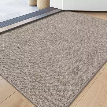 Коврик для пола Нескользящий коврик для пола Входная дверь Грязный резиновый коврик для пола Бытовой коврик для удаления пыли в прихожей 44*76cm