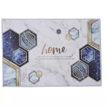 Коврик для пола Нескользящий Милый Предотвращающий осмос Мультяшный Напольный коврик Кристаллический бархат для спальни Туалетной комнаты