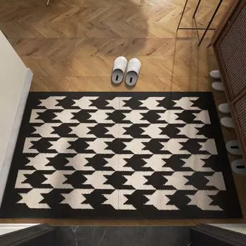 Коврик для пола у входной двери большого размера из высококачественного полипропилена с двойной оплеткой, нескользящий, легкий, роскошный, не коврик для ног Carmen 50*80cm