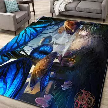 Коврик для пола в спальне Ковер для спальни Коврик для пола в гостиной Коврик для пола на кухне Ковер для гостиной Коврик для двери Бытовой ковер Нескользящий 40-60