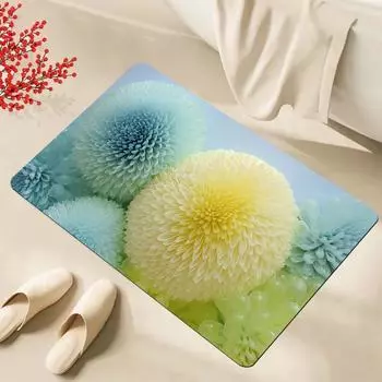 Коврик для пола в ванной комнате, высококачественный коврик для пола в спальне, диатомовый коврик для пола в ванной, нескользящий, впитывающий воду коврик для ног 30x50 белый