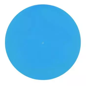 Коврик для проигрывателя пластинок Slipmat с низким уровнем шума Акриловые коврики для проигрывателя пластинок Slip Mats для 12 дюймов синий