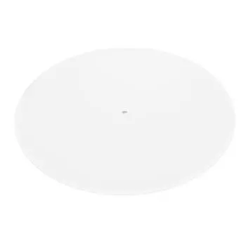 Коврик для проигрывателя уменьшает статический шум от пыли и статического электричества, сменный акриловый коврик для пластинки Slipmat для 12 дюймов