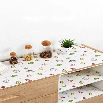 Коврик для ящика бумажный перламутровый хлопок утолщенный неклейкий коврик для домашнего стола на кухне бумажный влагостойкий коврик водостойкий маслостойкий