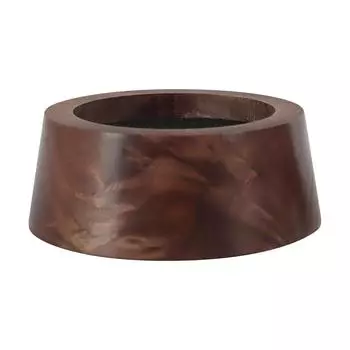 Коврик для распределителя кофе Подставка для хранения из массива дерева Гладкое дно Подставка для темпера эспрессо Подставка для приготовления распределителя кофе