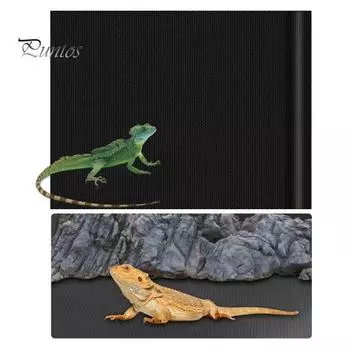 Коврик для рептилий, неклейкий ковер для постельного белья, коврик для бородатого дракона, аксессуары для танка, коврик для рептилий для леопарда, геккона, ящерицы, черепахи S