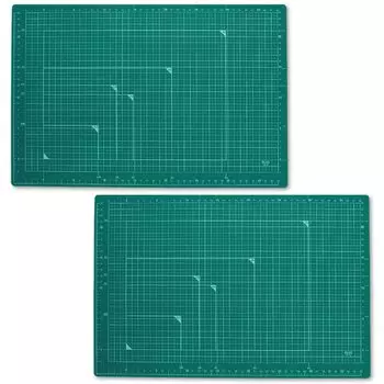 Коврик для резки Plus A3 зеленый двухсторонний 300450 мм CS-A3 48-5842 зелёный