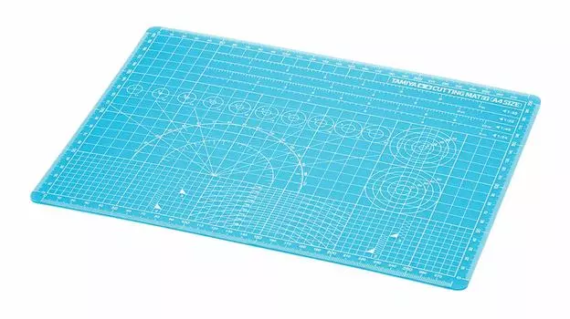 Коврик для резки серии TAMIYA Craft Tool A4 Пластиковый инструмент для моделирования 74149 № 149 Размер/Синий