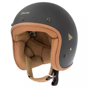 Коврик для шлема Komine Motorcycle Heritage из кожи Jet, черный, M HK-195