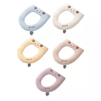 Коврик для сиденья унитаза, практичный, удобный, легкий, универсальный, на молнии, чехол для сиденья унитаза для общежития, ресторана, бара отеля жёлтый