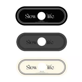 Коврик для слива смесителя раковины, защитный коврик для столешницы с защитой от брызг для ванной комнаты и кухни Grey