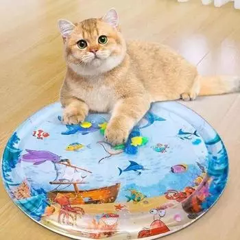 Коврик для собаки, охлаждающий летний коврик для собак, одеяло для кошек, диван, дышащая кровать для домашних животных, летняя моющаяся для маленьких, средних и больших собак, автомобиль 100cm синий