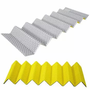 Коврик для спального мешка Soomloom, коврик для кемпинга, коврик для отдыха на открытом воздухе, простыня для отдыха, спальное место в палатке, сверхлегкий, сохраняет тепло, материал IXPE, алюминий