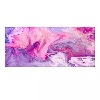 Коврик для стола предотвращает скольжение, мягкий, утолщенный, декоративный, большой, коврик для мыши для офисного компьютера, ноутбука фиолетовый