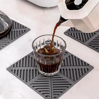 Коврик для сушки посуды, теплоизоляционные кофейные коврики и подставка для столовых приборов
